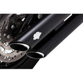 Vance & Hines 46376 Black 3" Twin Slash Slip-On Mufflers for 18-24