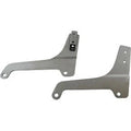 Drag Specialties 1504-0126 Sissy Bar Side Plates- Chrome
