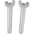 Drag Specialties Chrome 8" Straight Handlebar Risers for Harley 1" Application