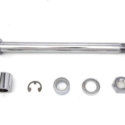 V-Twin 44-0801 Chrome Rear Axle Kit for Sportster 08-22