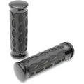 Drag Specialties Hotop Black Rubber Hand Grips for Harley 96-17 Cable Op