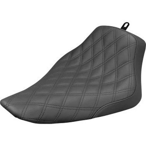 Saddlemen 812-26-002LS Renegade Lattice Stitch Solo Seat Black