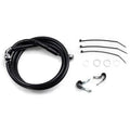 Drag Specialties 1741-2559 Extended Length Black Vinyl Front Brake Line Kit+6"