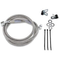 Drag Specialties 1741-2655 Extended Length Stainless Steel Brake Line Kit +4"