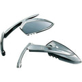 Kuryakyn 1449 Chrome Scythe Pair of Mirrors for all Harley Models 65-23
