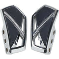 Kuryakyn 5772 Chrome Phantom Mini Boards Floorboards without Adapters