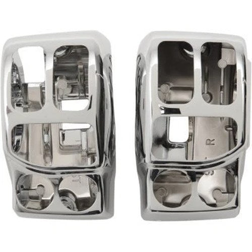 Drag Specialties 0616-0231 Chrome Switch Housing Kit for 14-23 Touring