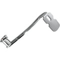 Kuryakyn 1071 Chrome Slotted Extended Brake Pedal for 08-13 Harley Touring