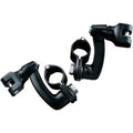 Kuryakyn 7571 Black 1-1/4" Magnum Highway Bar Longhorn Foot Peg Mount