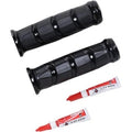 Kuryakyn 6373 Black Kinetic Grips for Honda