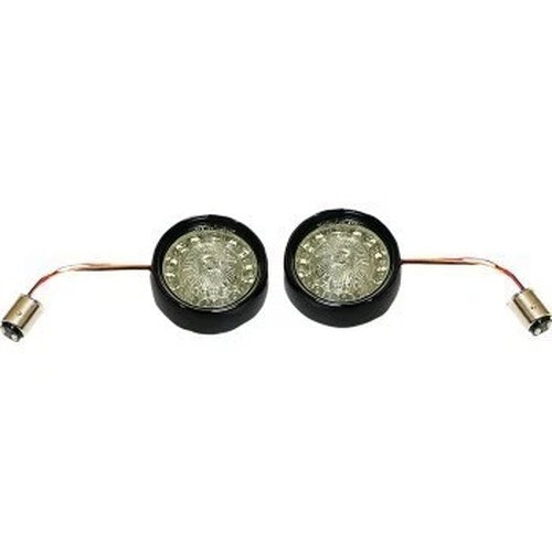 Custom Dynamics PBBB-RR-1157BS Black Turn Signal Insert 1157 Bullet Style
