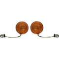 Custom Dynamics PB-AA-57-A Amber LED ProBEAM Halo 1157 Front Turn Signals