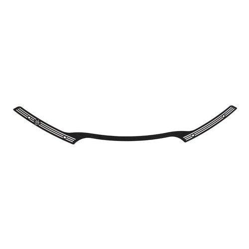 Klock Werks Black Contrast Flare Series Windshield Trim for 15-23 Road Glide
