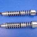 V-Twin 54-0503 Chrome 11-3/4" Hugger Shocks for Lowering Harley Sportster 93-03