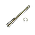 V-Twin 44-0008 Chrome Front Axle Kit for Fat Boy 18-23