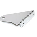 V-Twin 31-0634 Chrome Tail Lamp License Plate Bracket Side Mount