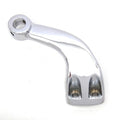 V-Twin 23-0780 Chrome Footpeg Support Driver Right Side