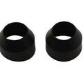 V-Twin 28-0902 35mm Rubber Fork Boots Black