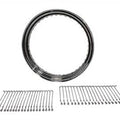 V-Twin 52-0301 19" X 2.50" Wheel Rim and Spoke Kit Chrome