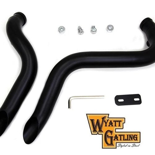 V-Twin 30-0464 Wyatt Gatling Down Draft Exhaust Header Set