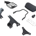V-Twin 50-0027 Gloss Black Sissy Bar and Rack