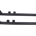 V-Twin 30-0973 M8 33" Straight Fishtail Exhaust Extension Set Black
