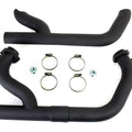V-Twin 29-0207 2:1 Siamese Exhaust Header Set Black