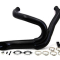 V-Twin 30-0773 Black Wyatt Gatling 2 into 1 Exhaust Pipe Header Kit