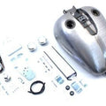 V-Twin 38-0190 Bobbed 4.0 Gallon Gas Tank Kit
