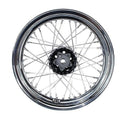 V-Twin 52-0453 16" x 3.00" KH Type Star Hub Wheel Black