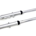 V-Twin 41mm Fork Slider Assembly Chrome
