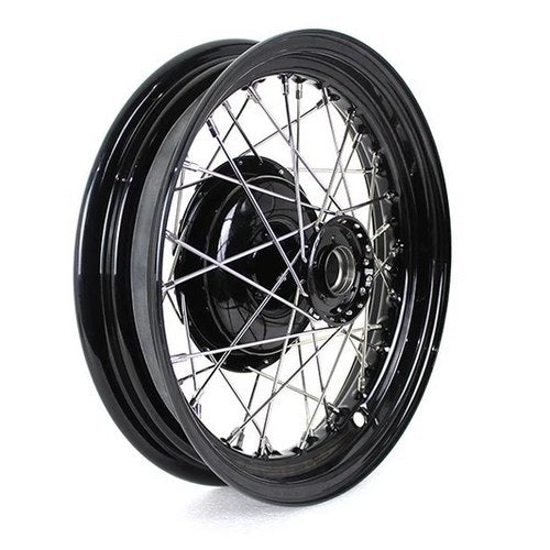 V-Twin 52-0766 45" WL 16" x 3.00" Front Wheel Assembly Black