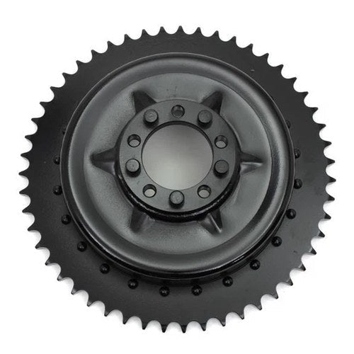 V-Twin 49-5515 1936 Rear Brake Drum Black