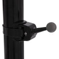 Ciro 50126 Black Universal Ball Mount for 7/8"-2-1/4" Tube