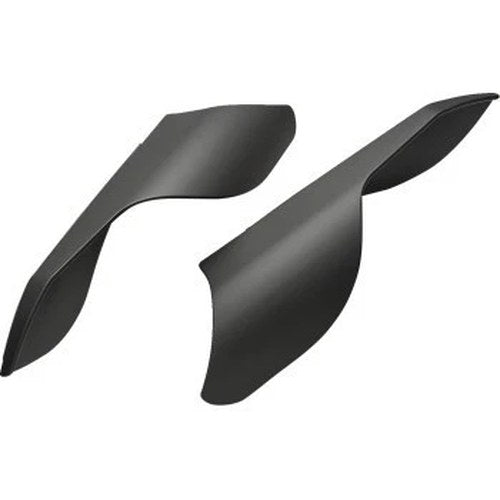 Ciro 16001 Black Heat Deflectors for Indian