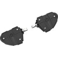 Ciro 6R001 Black RydeCulture Footrests for 1/2" Clevis Mount