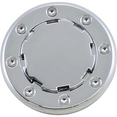 Kuryakyn 7434 Chrome Flush-Mount Right Hand Thread Vented Gas Cap 83-23 Harley