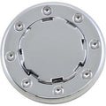 Kuryakyn 7434 Chrome Flush-Mount Right Hand Thread Vented Gas Cap 83-23 Harley