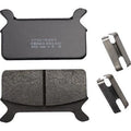 Drag Specialties 1720-0207 Rear Organic Aramid Brake Pads for Touring 86-99