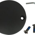 Drag Specialties 0940-1643 Flat Black Timer Points Cover for M8 17-24
