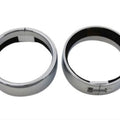 V-Twin 33-0546 Chrome Spot Light French Trim Ring Set for Harley Touring 79-17