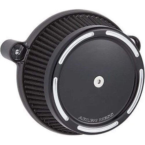 Arlen Ness 18-308 Black Slot Track Big Sucker Stage I Air Filter Cleaner - 17-23
