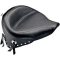 Mustang 75506 Wide Vintage Solo Seat with Conchos for 84-99 Softail