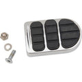 Kuryakyn 8029 Chrome Iso Brake Pedal Pad for 84-17 Fxst Softail & Fxdwg & Rocker