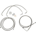 LA Choppers LA-8051B13 Stainless Steel Brake Line Kit