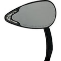 Custom Dynamics Mirrors Pair w Run/Turn Signal Black Harley