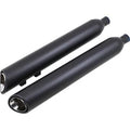 Cobra 6303RB Black 909 Twins Slip-On Mufflers for 09-22 Tri Glide