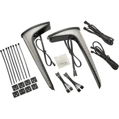 Ciro 46801 Black Lower Fairing Lights for Indian Pursuit