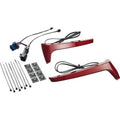 Ciro 4R110 Red Lens LED Saddlebag Lights with Turn Signal for Indian