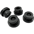 LA Choppers LA-7400-00B Black 5 Degree Angled Handlebar Riser Bushing Kit